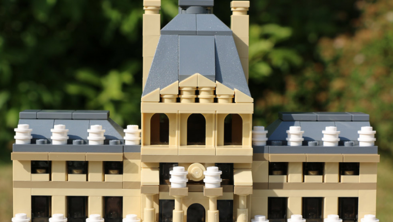Lego Architecure Luwr - Zobaczmy Dzieła Sztuki!